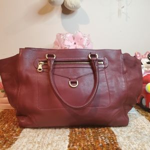 Authentic  Massimo Dutti Soft Leather tote bag